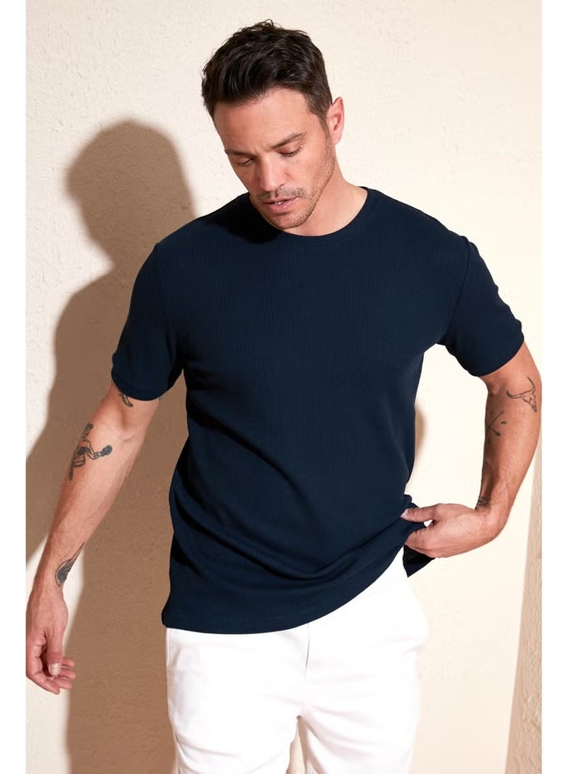 Buratti Cotton Crew Neck Regular Fit Basic T Shirt Men's T Shirt 5902759 - Image 1